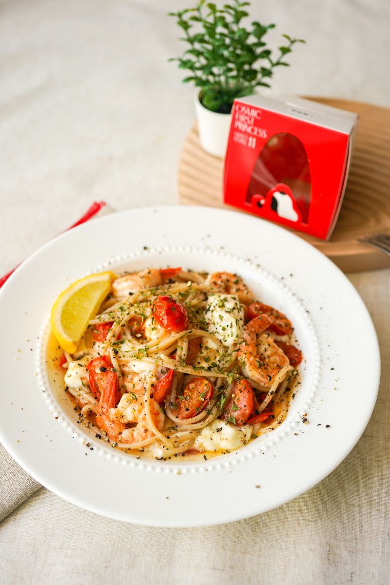 ガーリックシュリンプパスタのレシピ