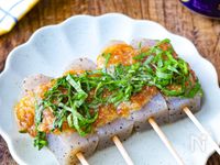 即席おつまみ•おかず◎【こんにゃくの梅味噌田楽】簡単ヘルシー
