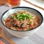 やみつき！にんにく豚バラ丼