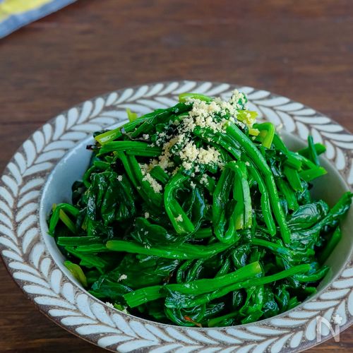 新しいほうれん草の食べ方 ― 塩こんぶ香るぽん酢オイル和え