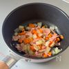 たっぷり野菜のミネストローネの工程2