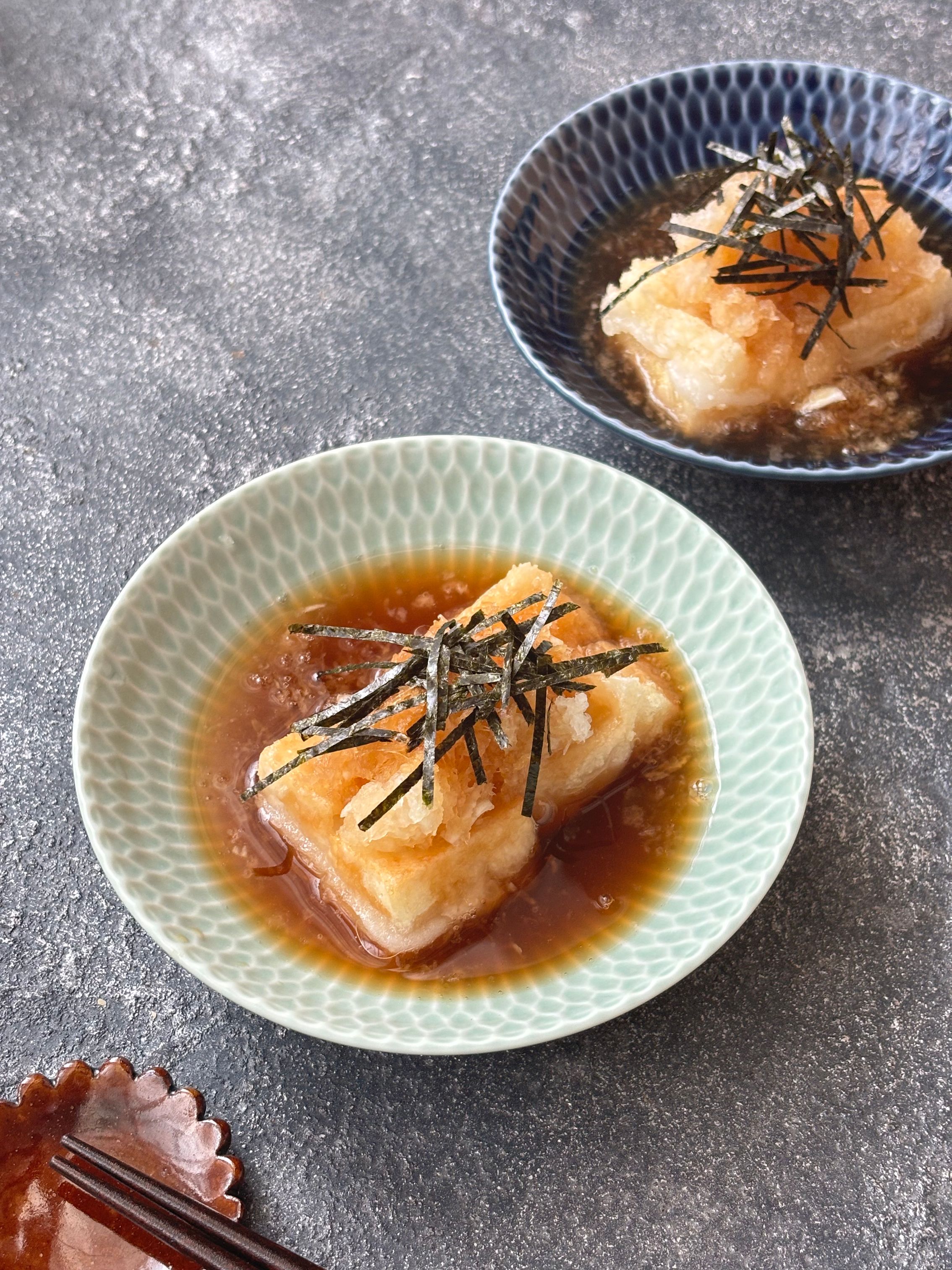 揚げ出しみぞれ餅【お正月で余った餅消費！】 | レシピサイトNadia