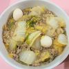 milkの作ってみた!投稿(【豚そぼろと白菜のうま煮】白菜とろとろ♡寒い日にうれしい♪)