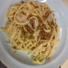 たりおの作ってみた!投稿(ねぎ納豆の焼きうどん)