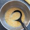 トースターで焼くだけ！スプーンで食べる米粉たこ焼きの工程1