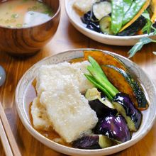 優しい味♪お店みたいな『揚げだし豆腐と素揚げ野菜』