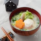 〈くらし薬膳〉キャベツと玉子の粕汁