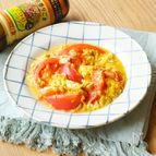 【半熟とろとろ】トマトとツナの卵炒め