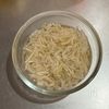 やみつき！切り干し大根とかにかまの中華サラダの下準備