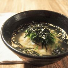 炊き込みご飯の鱈茶漬け