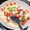 アリオリソースで食べる！たこのバジルライスの工程3