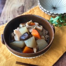 『冷蔵庫にある食材』×『めんつゆ』で簡単五目煮