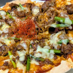 まゆのの作ってみた!投稿(激うま【甘辛プルコギ★ピザ】味付け最高!みんな大好き)