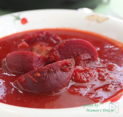 【圧力鍋使用】ボルシチ風ビーツのスープ