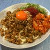 楽ラク手抜キッチン🐶🐾の作ってみた!投稿(レンジで簡単♩ジャージャー麺風肉味噌うどん)