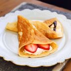 【やさしい食感の餅クレープ】冷めてもモチっととろける～