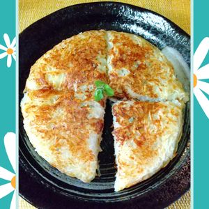 チョロリスの作ってみた!投稿(【ハムチーズガレット】カリッともちっと♪家にあるもので簡単！)