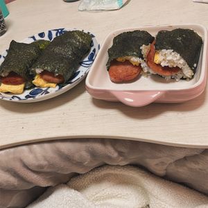 ちなの作ってみた!投稿(【ポークたまごおにぎり】沖縄の味♪)