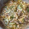 【ワンパン♪白菜と豚肉のとろたま中華丼】男子受け抜群丼の工程3