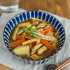 いりこだし香る和風カレーしっぽくうどん