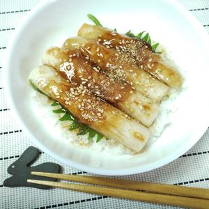 M＊Pの作ってみた!投稿(神コスパ！ちくわの蒲焼き丼)