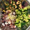 バジル香る♪たこ•ズッキーニ•ミックス蒸し豆の塩麹サラダの工程2