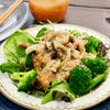 絶妙ハーモニー！きのこソテーの野菜サラダ🥗トマト塩麹ドレの工程4
