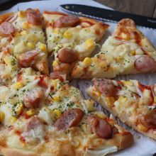 こねない！ズボラな米粉のピザパン風
