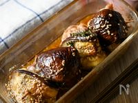 とろ〜りなすの大葉チーズ豚はさみ焼き
