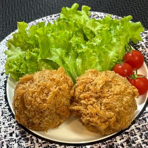 楽ラク手抜キッチン🐶🐾の作ってみた!投稿(【お弁当おかず】下味しっかりめが美味♪「メンチカツ」)