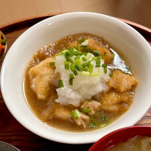 とびうおの作ってみた!投稿(【汁まで美味しい】お肉やわらか♪鶏のみぞれ煮)