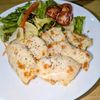 joe sanの作ってみた!投稿(簡単節約☆鶏むね肉のマヨチーズピカタ。)
