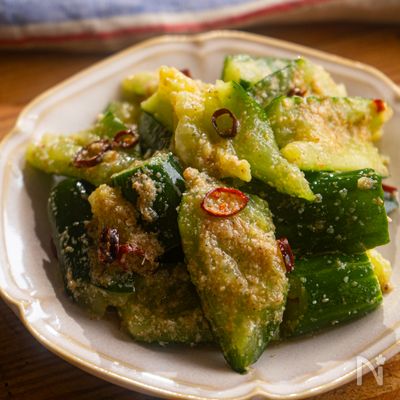 スピード5分副菜♪やみつきごまポンきゅうり