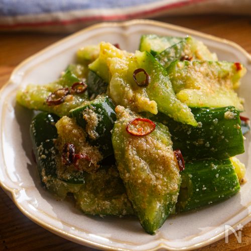 スピード5分副菜♪やみつきごまポンきゅうり