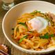 レンジで簡単！こく旨豚キムチうどん