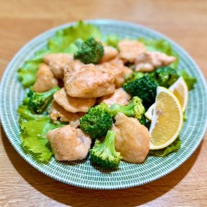 やあの作ってみた!投稿(【ささみとブロッコリーのエビマヨ風♪鶏マヨ】しっとりやわらか)