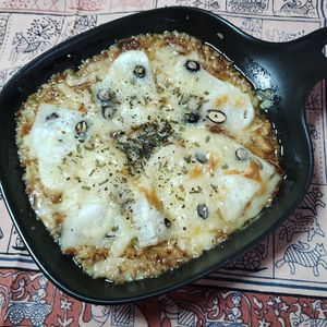 M＊Pの作ってみた!投稿(【おもちでオニオングラタンスープ】腹持ちの良い簡単スープ)