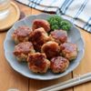 冷凍しても柔らかい！豚こまチーズボール