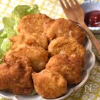 【豆腐と鶏肉のふわふわナゲット】簡単＆節約！子供が喜ぶ♡