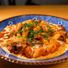 モッチモチの食感！牛肉のラグーニョッキ