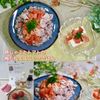 クラ蔵の作ってみた!投稿(【酸味で整う】 豚しゃぶとトマトの梅だれエスニックごはん)