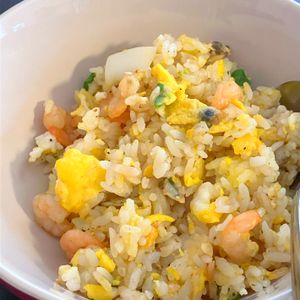 こざかなの作ってみた!投稿(ぷりぷり海老とアスパラのチャーハン【#お弁当#おもてなし】)