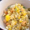 こざかなの作ってみた!投稿(ぷりぷり海老とアスパラのチャーハン【#お弁当#おもてなし】)