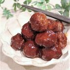 柔らか肉だんご　甘酢あんソース