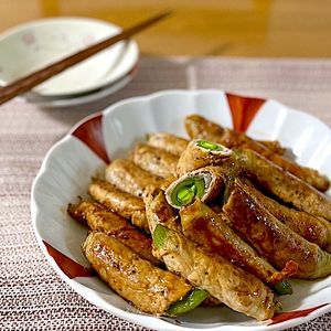 あゆの作ってみた!投稿(【スナップえんどうの中華肉巻き】食べやすく見た目もかわいい♪)