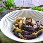レンジで簡単！なすのナムル【カジナムル】