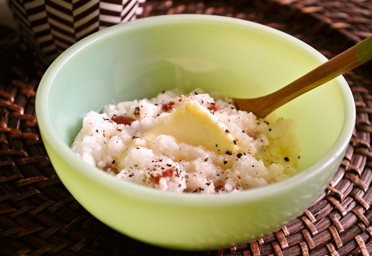 オクラホマチーズグリッツのレシピ