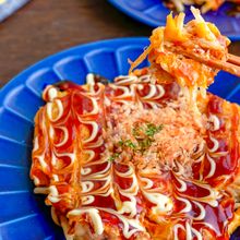 もやしと豚こまの絶品お好み焼き風　小麦粉不要・包丁不要・節約