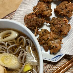 チョメ奴の作ってみた!投稿(手を汚さず包丁も使わず簡単！ごま風味の紅しょうが豚こま天)