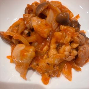 イトマルの作ってみた!投稿(ワンパン10分！【鶏むね肉のデミグラスチキン】デミ缶不要♩)